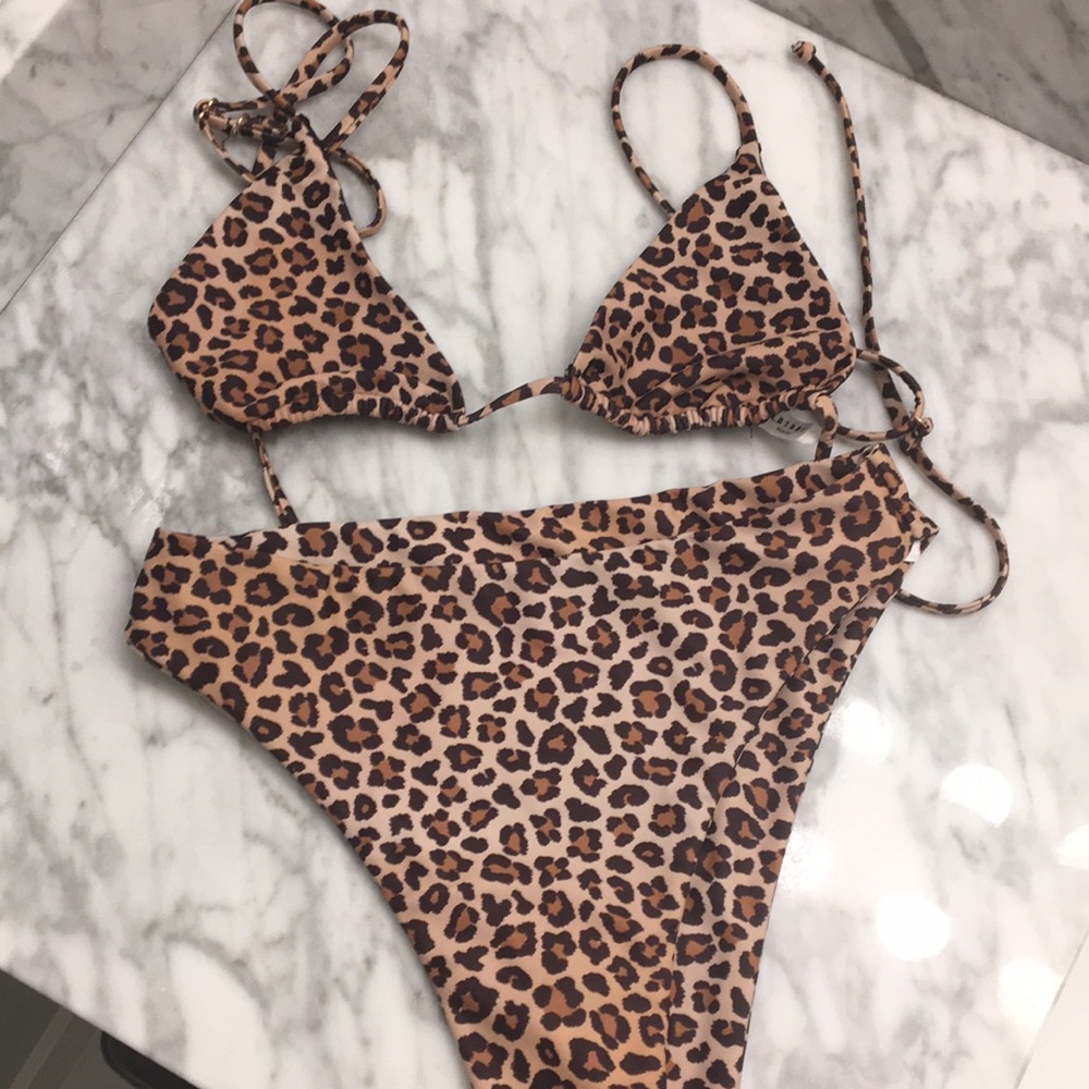 Kotomi cheetah print Rochelle bottoms tamson top - Picture 6 of 8